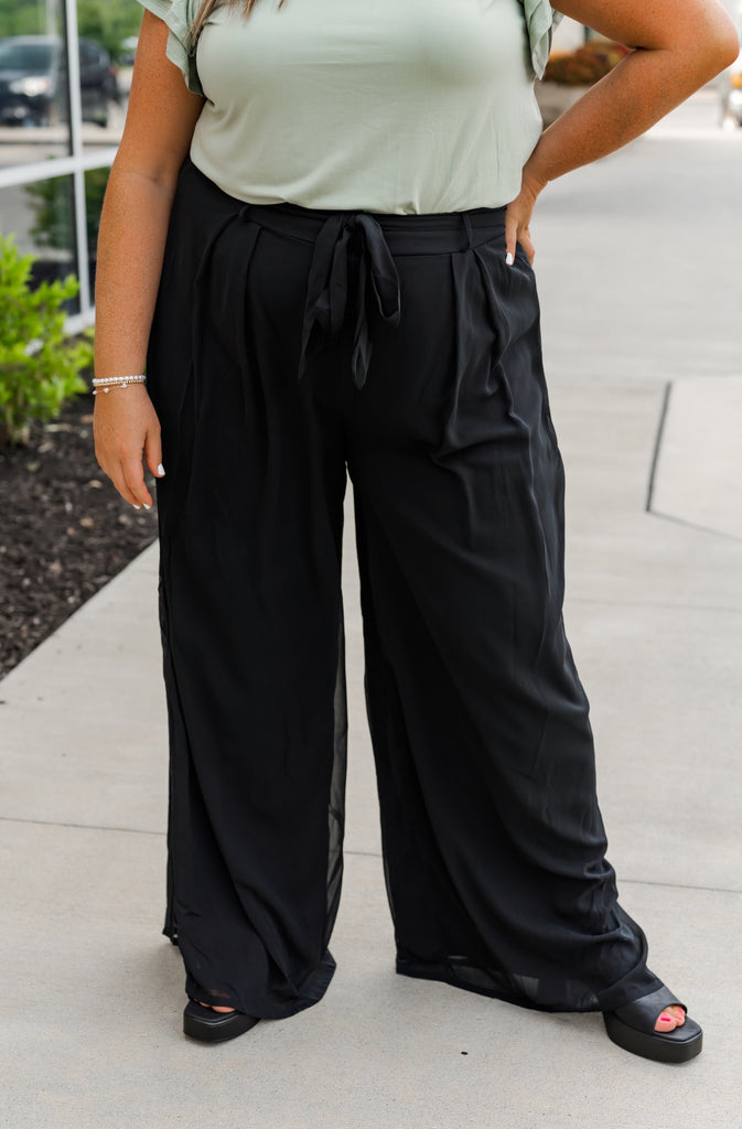 Palazzo Party Pants - BluePeppermint Boutique