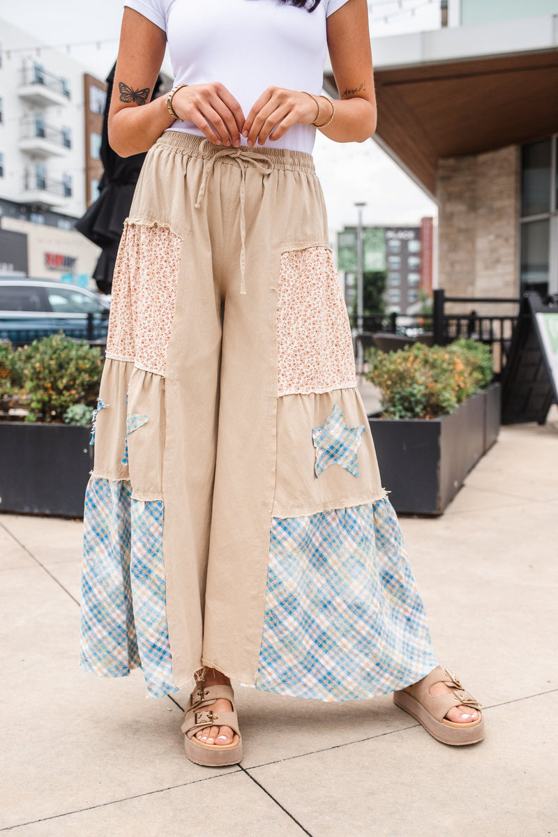 ボトムス・スパッツ Apolina Molly Trouser Patchwork 5-7Y ボトムス・スパッツ Apolina Molly Trouser Patchwork 5-7Y ボトムス