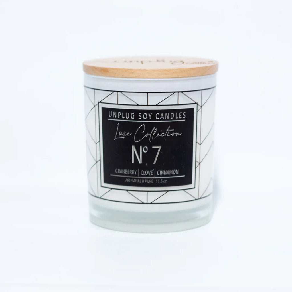 Unplug Luxe Collection Soy Candle - BluePeppermint Boutique