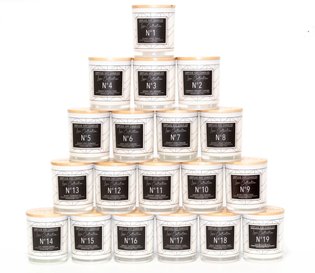 Unplug Luxe Collection Soy Candle - BluePeppermint Boutique