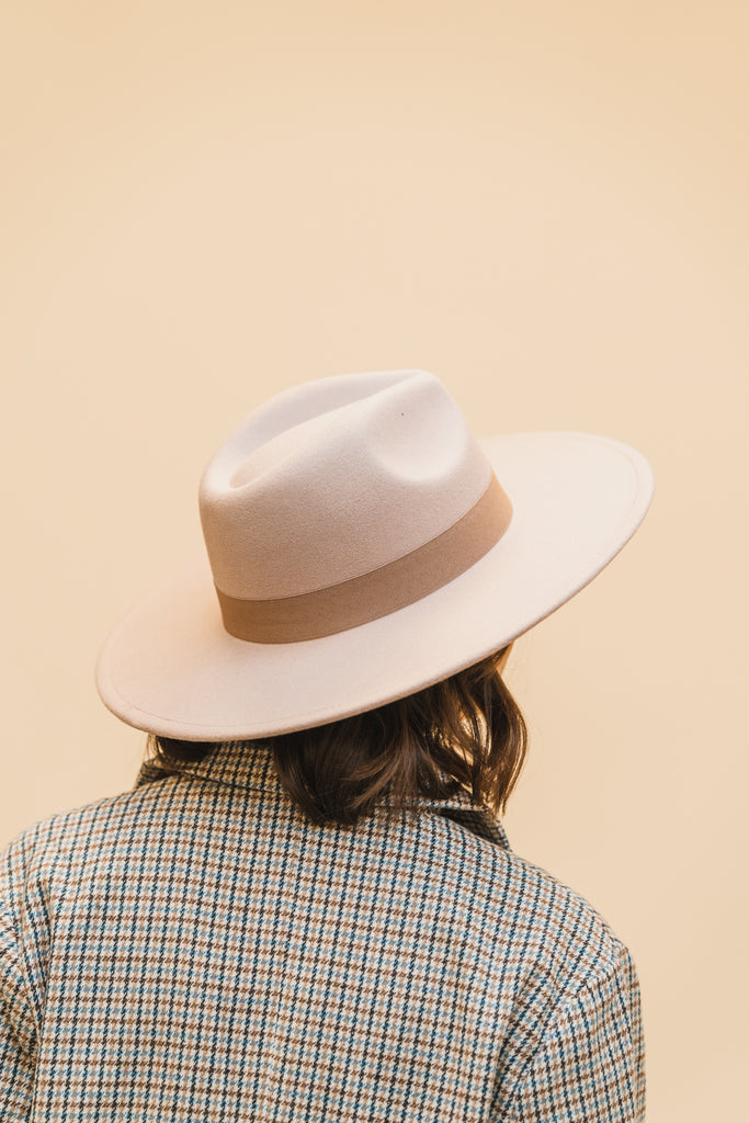 Bow Panama Hat - BluePeppermint Boutique