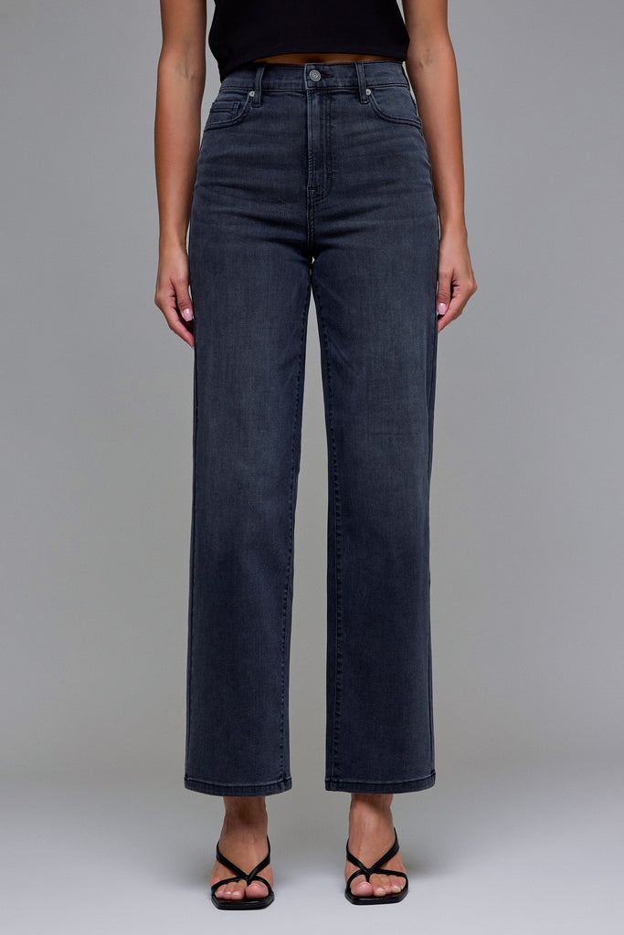 Hidden | Black High Rise Dad Jean - BluePeppermint Boutique