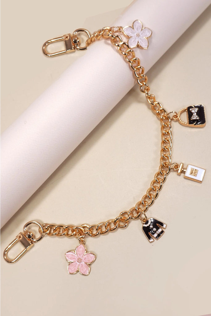 Girly Charms Bag Chain - BluePeppermint Boutique