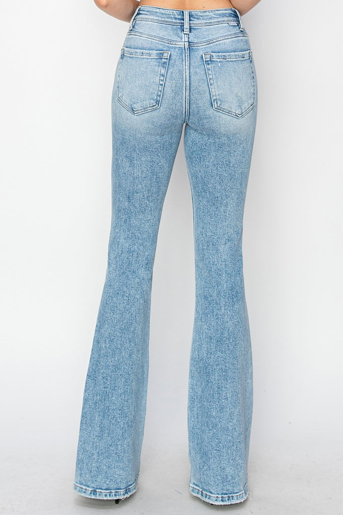 Risen | Laredo High Rise Bootcut Jeans - BluePeppermint Boutique