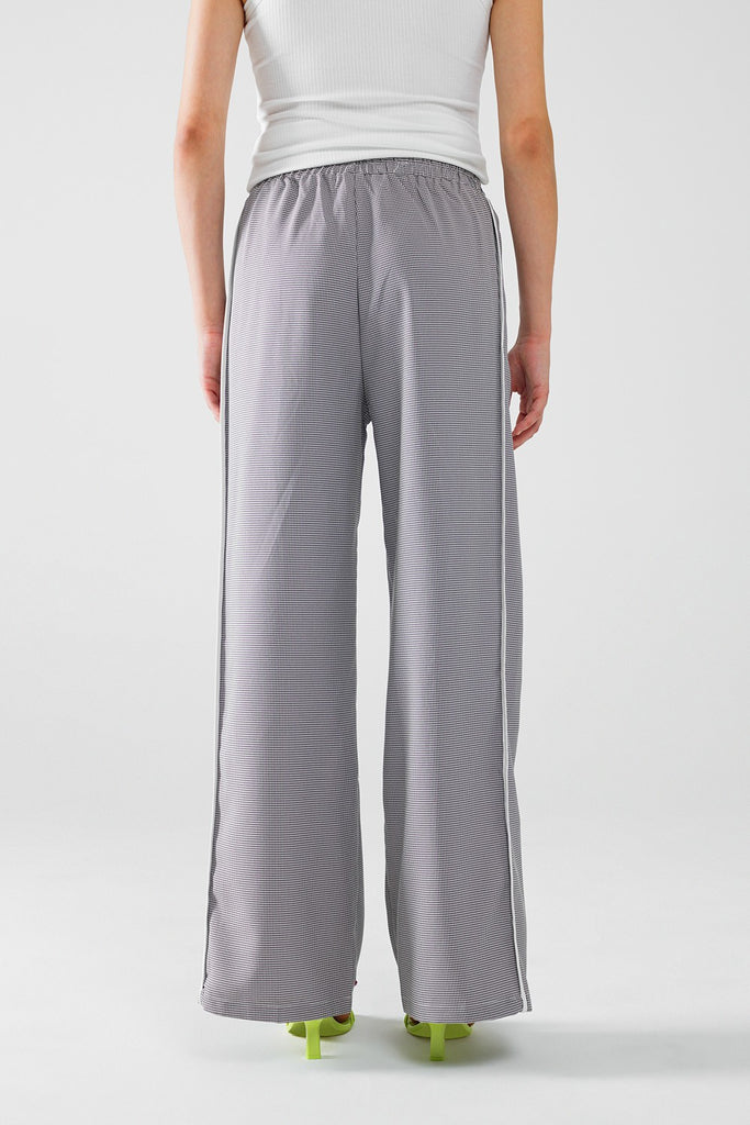 Track Star Gingham Pants - BluePeppermint Boutique