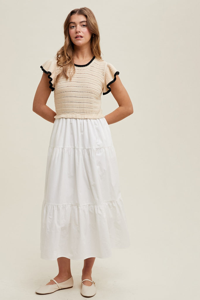 Virginia Knit Midi Dress - BluePeppermint Boutique