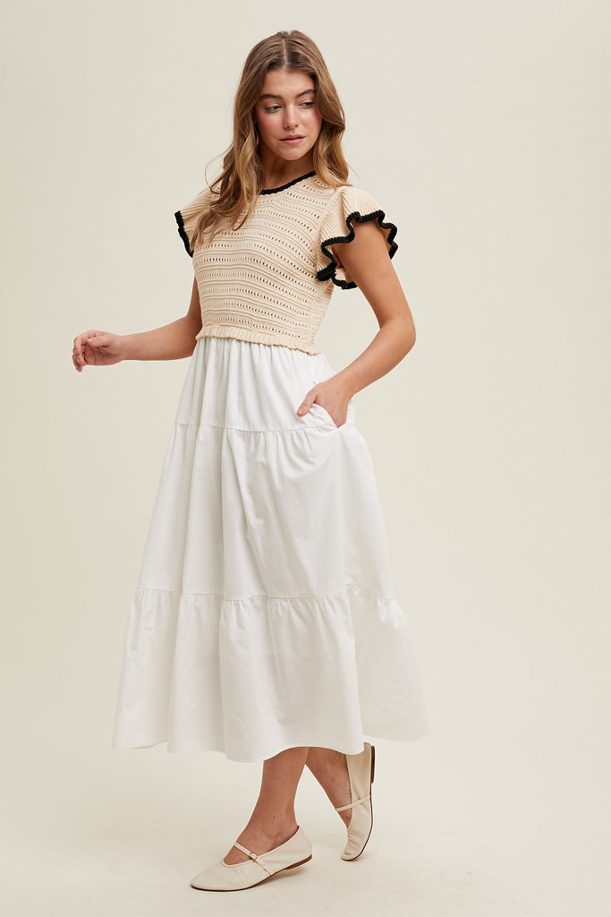 Virginia Knit Midi Dress - BluePeppermint Boutique