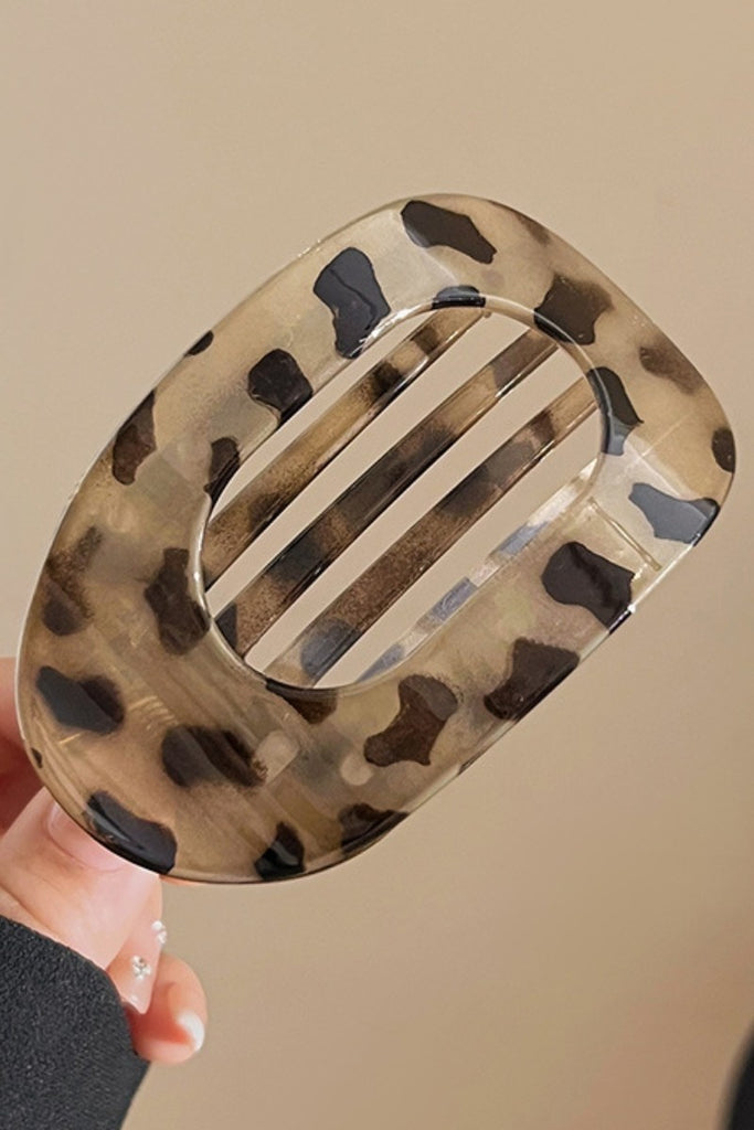 Oval Flat Hair Clip - BluePeppermint Boutique