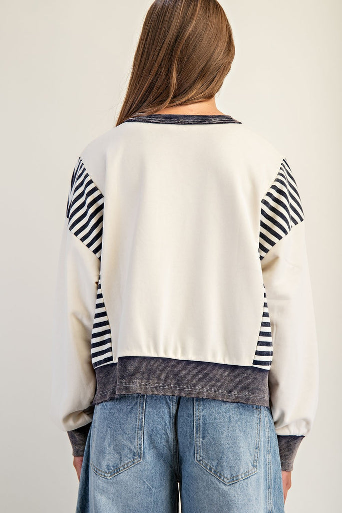 Vintage Star Sweatshirt - BluePeppermint Boutique