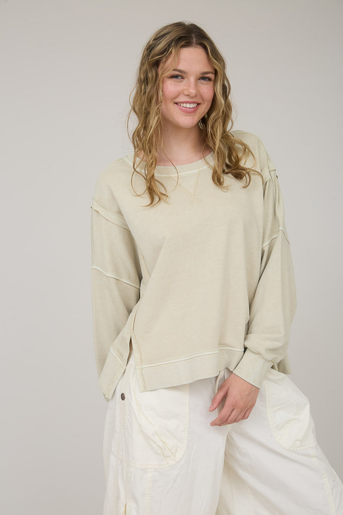 Backtalk Pullover - BluePeppermint Boutique