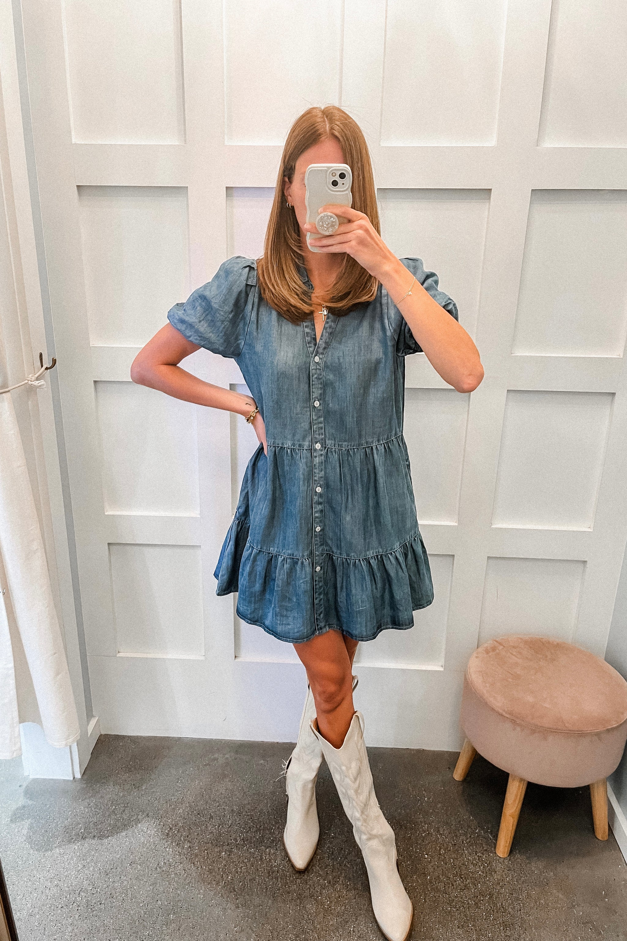 Layla Ruffle Corset Top-FINAL SALE | BluePeppermint Boutique