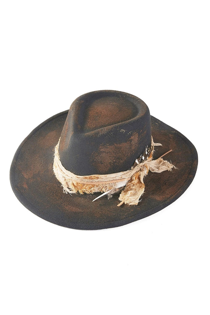 Scarlett 2in1 Cowboy Hat - BluePeppermint Boutique