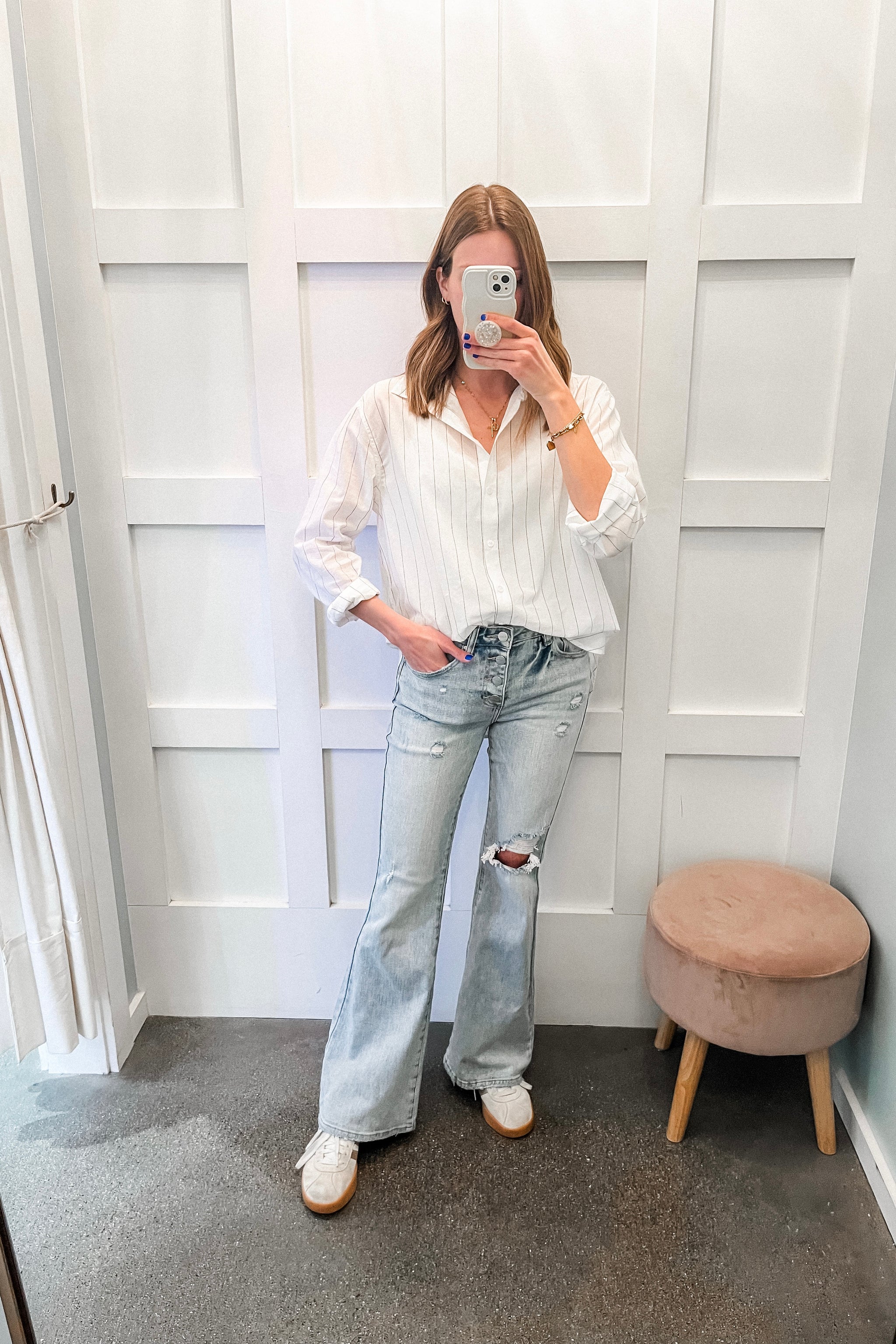 Z Supply Seaport Striped Shirt | BluePeppermint Boutique