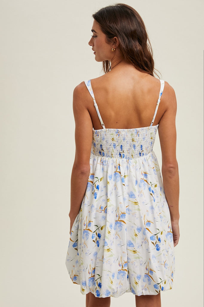 Calista Bubble Mini Dress - BluePeppermint Boutique