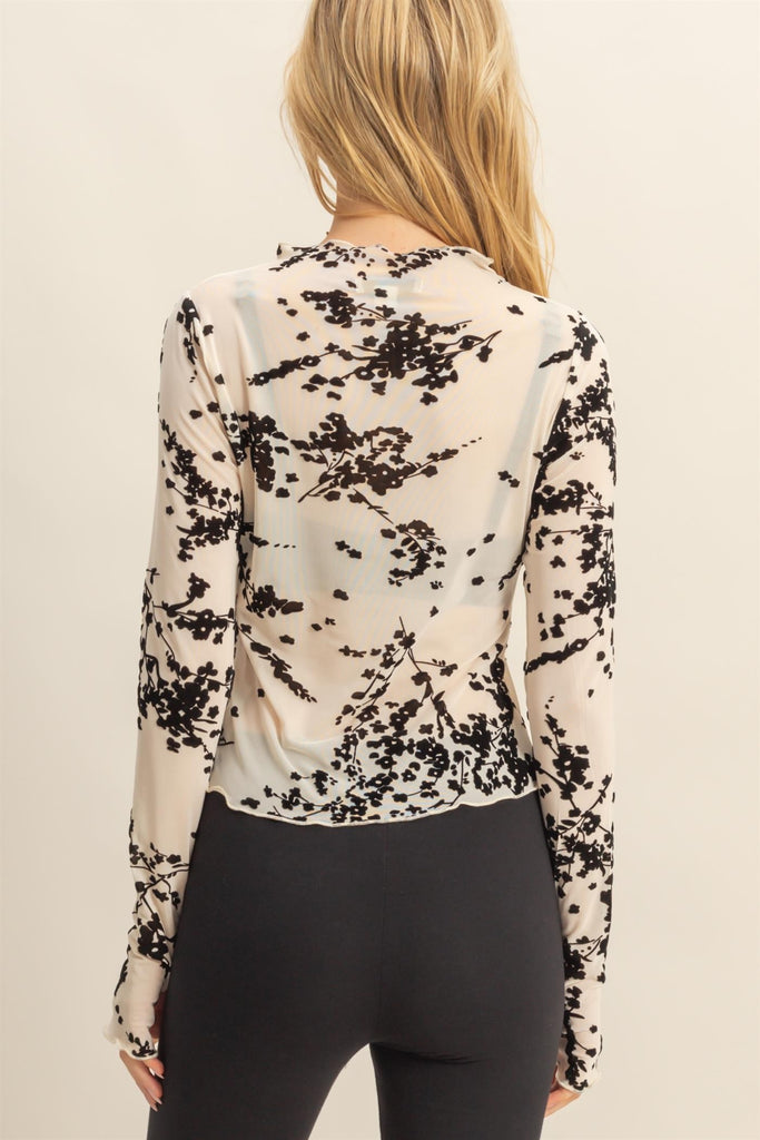 Velzy Mesh Long Sleeve - BluePeppermint Boutique