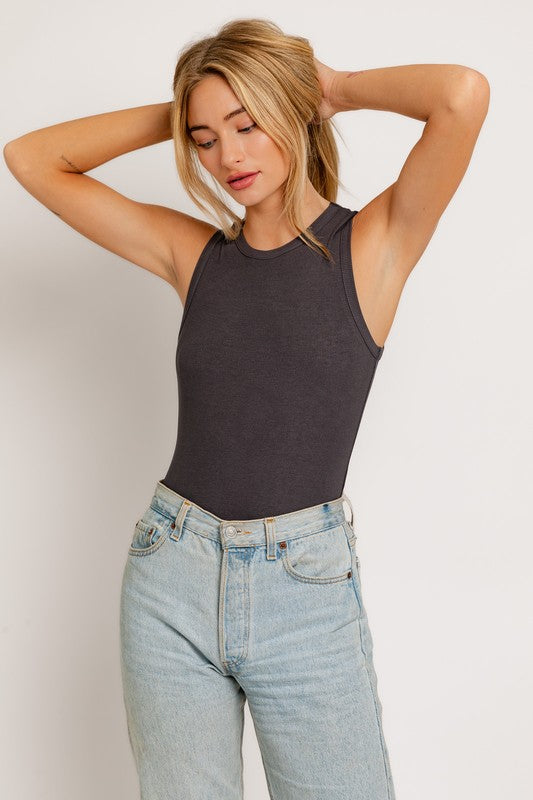 Essential Tank Bodysuit - BluePeppermint Boutique