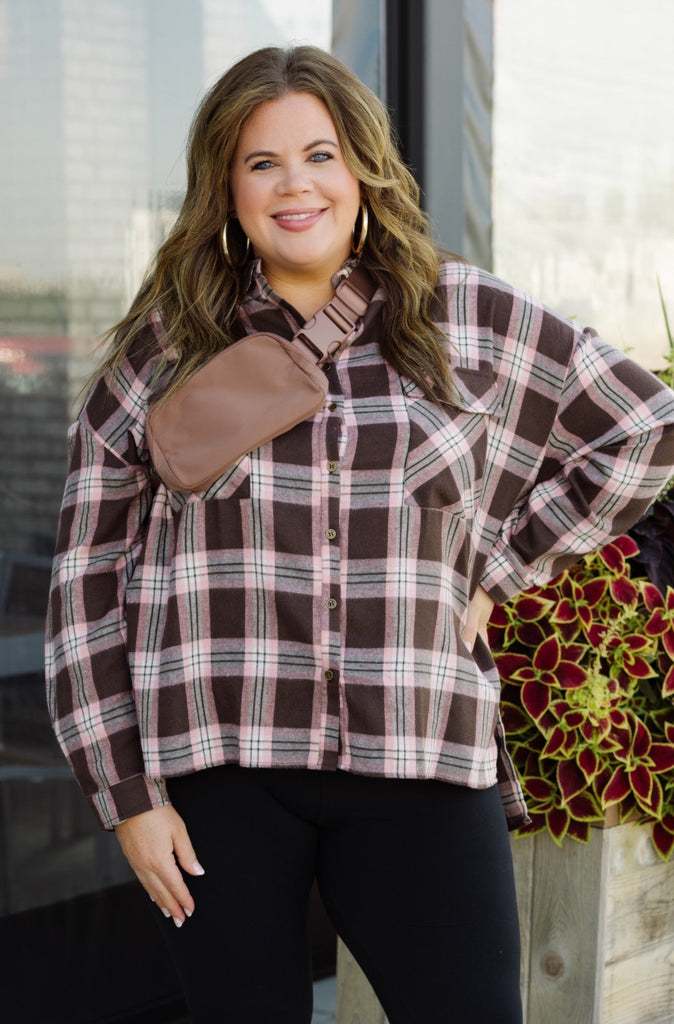 Fall Girl Flannel - BluePeppermint Boutique