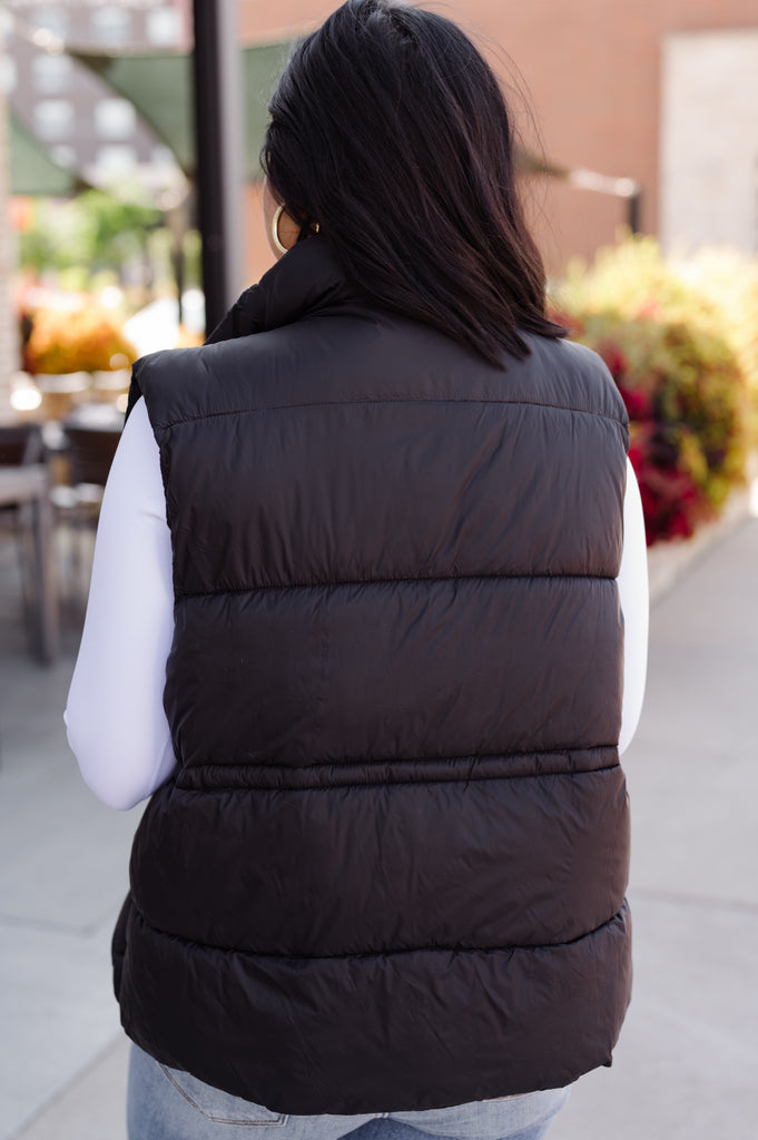 Puff Daddy Vest with Pockets - BluePeppermint Boutique