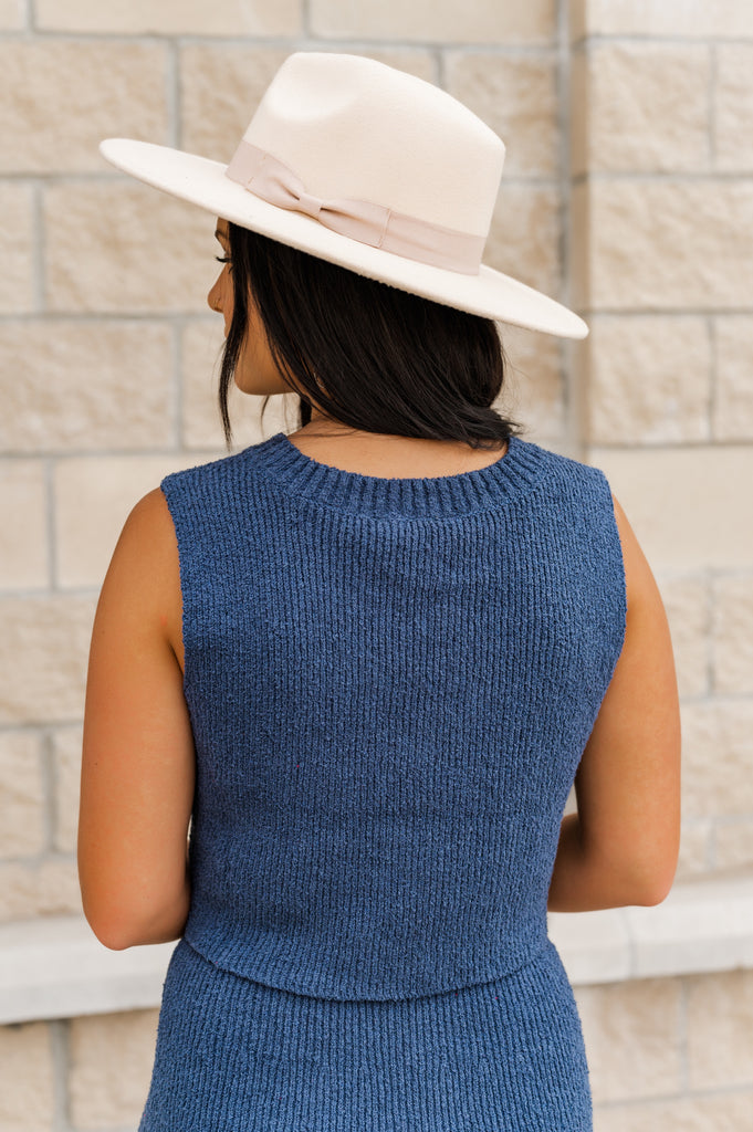 Britney Era V-Neck Cropped Sweater Top - BluePeppermint Boutique