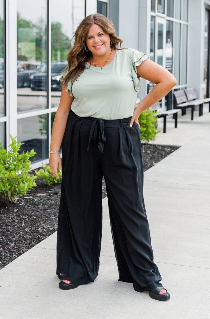Palazzo Party Pants - BluePeppermint Boutique