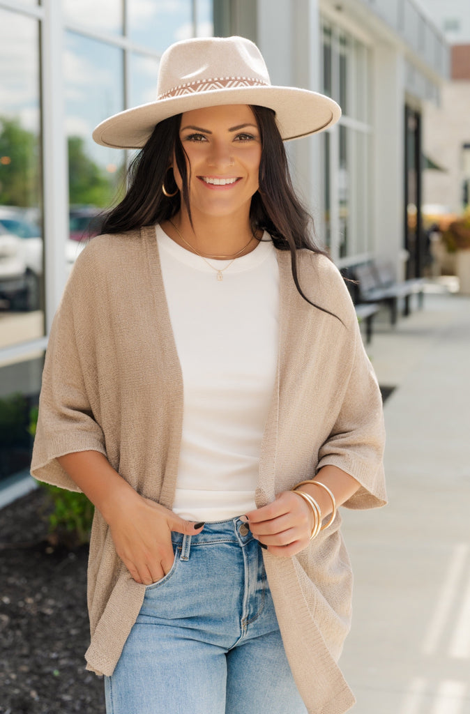 Billie Slouchy Dolman Cardigan - BluePeppermint Boutique