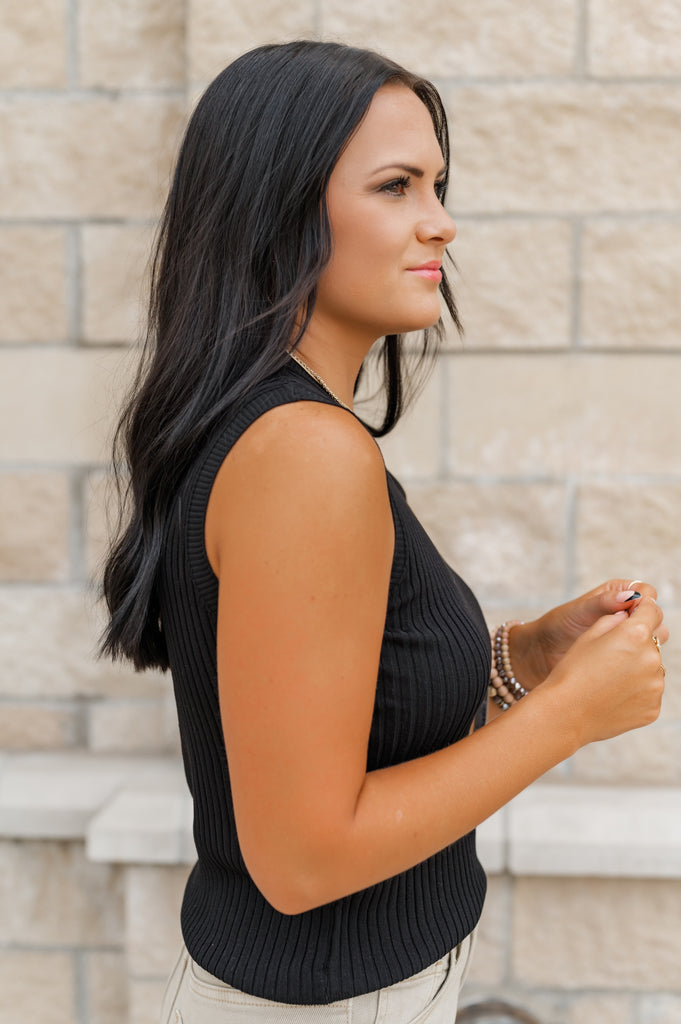 Tanks a lot Sleeveless Sweater - BluePeppermint Boutique