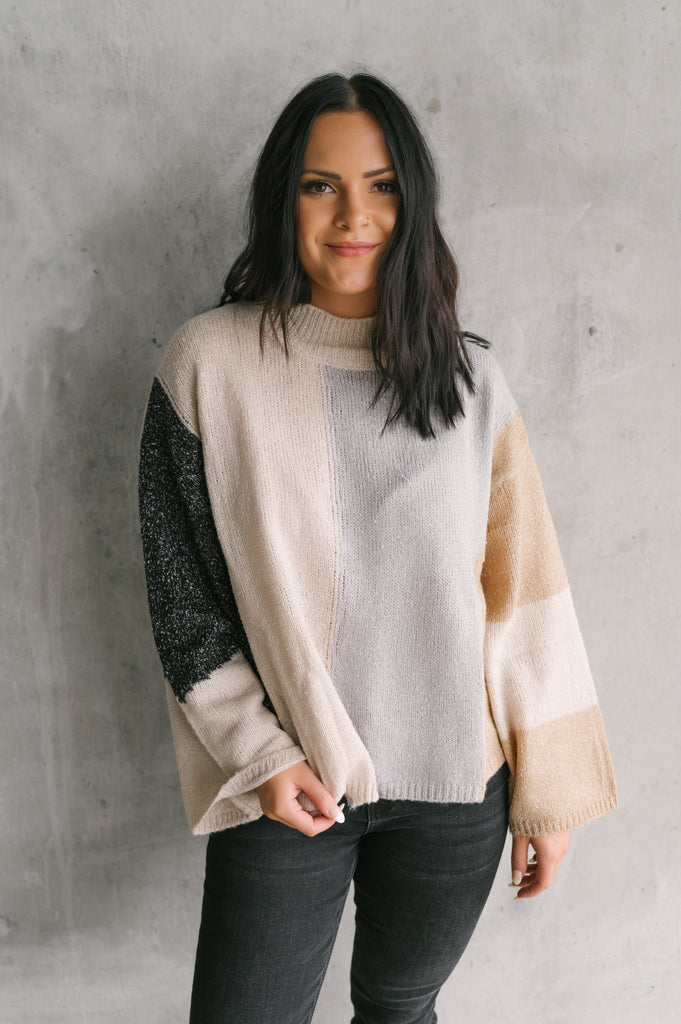 Color "Please don't block me" Pullover - BluePeppermint Boutique