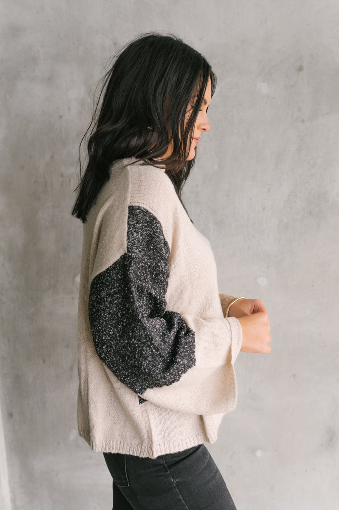 Color "Please don't block me" Pullover - BluePeppermint Boutique