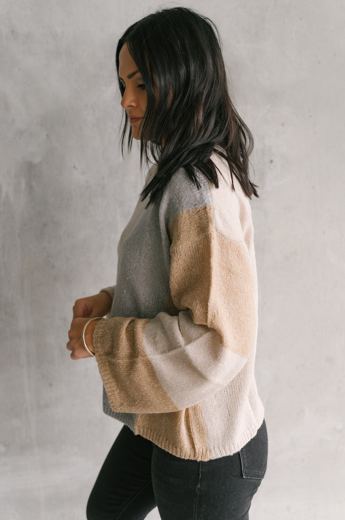 Color "Please don't block me" Pullover - BluePeppermint Boutique