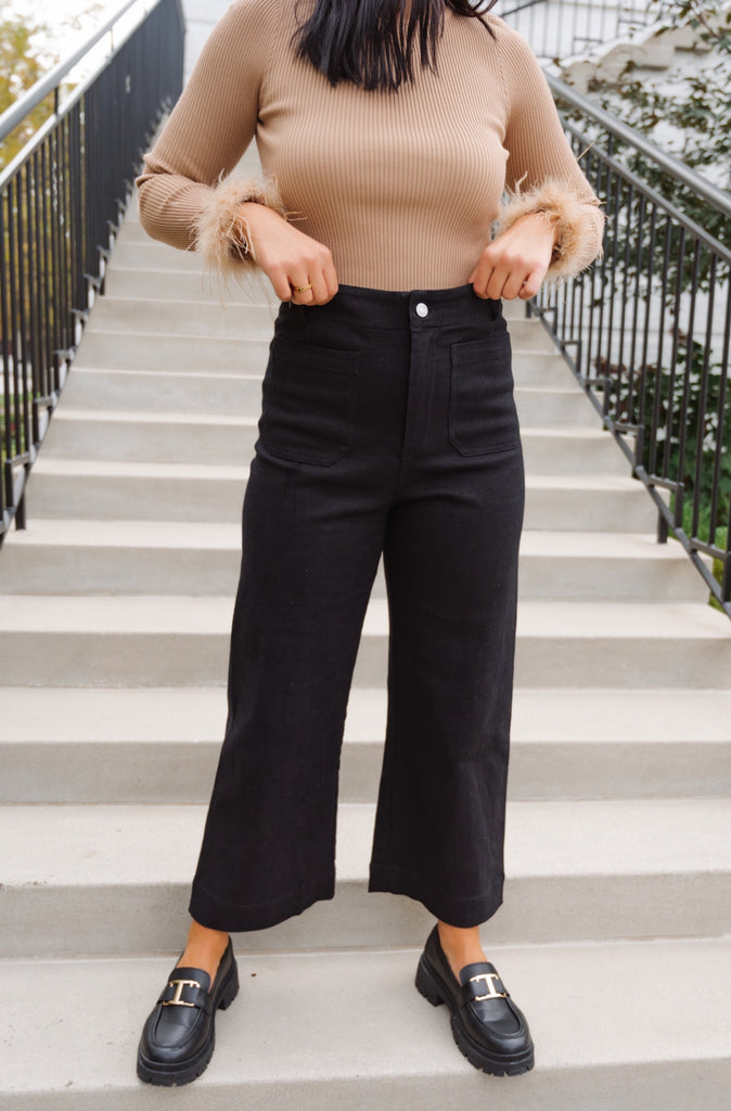 Trendsetter Wide Leg Pant - BluePeppermint Boutique