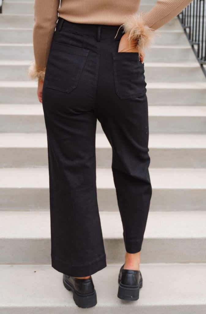 Trendsetter Wide Leg Pant - BluePeppermint Boutique