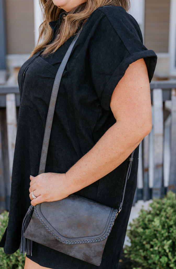 The Elana Black Purse - BluePeppermint Boutique
