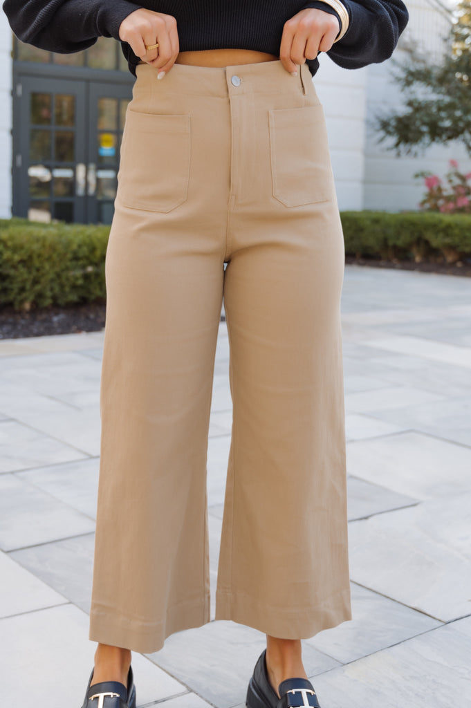 Trendsetter Wide Leg Pant - BluePeppermint Boutique