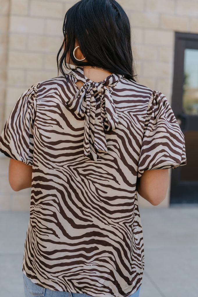 Party Animal Blouse - BluePeppermint Boutique