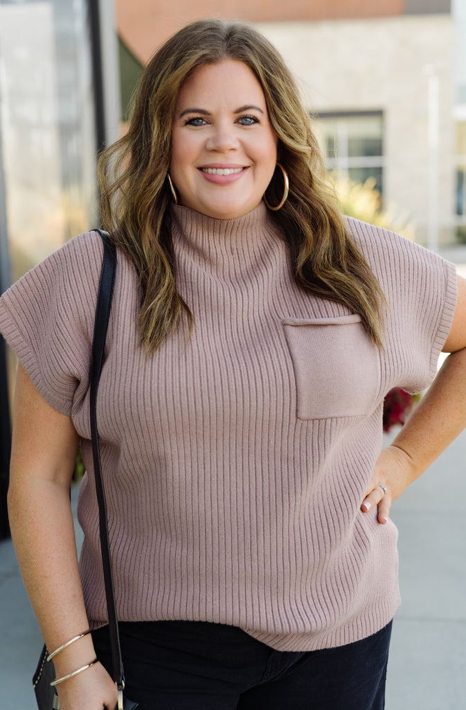 Fall Essential Cap Sleeve Sweater - BluePeppermint Boutique