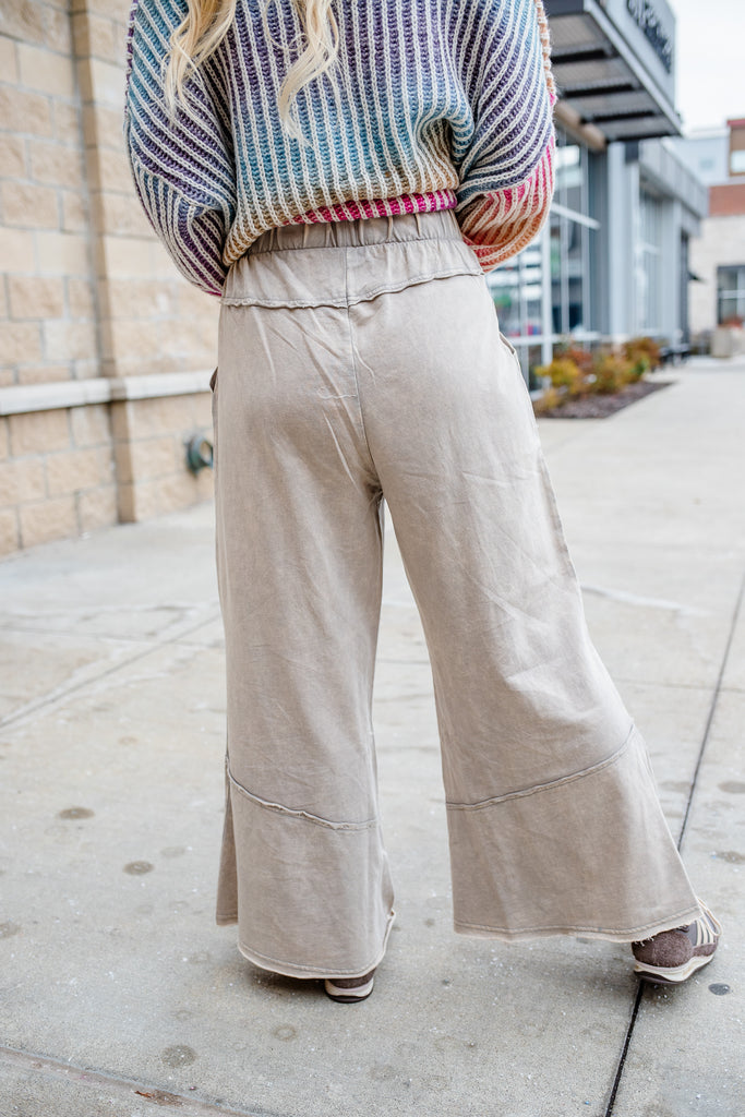 acid wash lounge pants