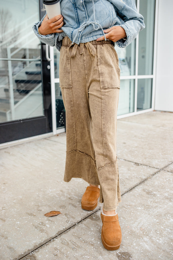 acid wash lounge pants