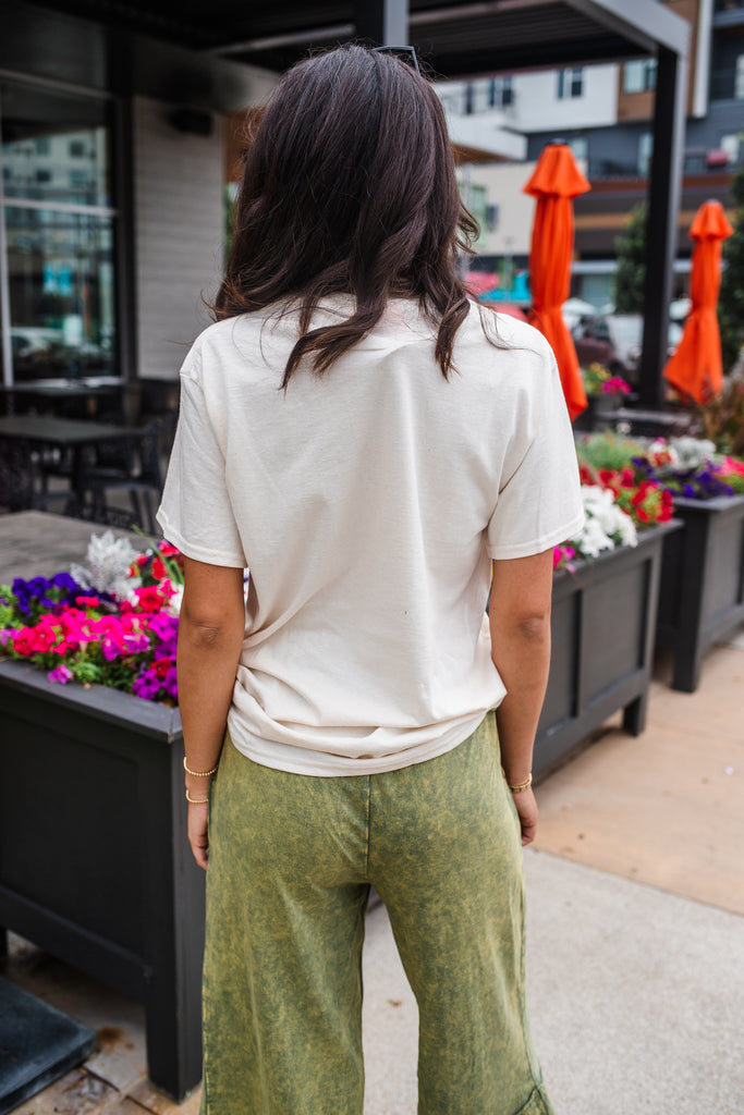 Lemons + Bows Graphic Tee - BluePeppermint Boutique