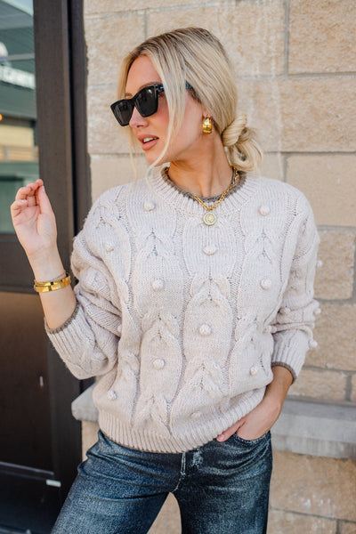 andmary Pansy knit set up グレー ANDMARY】Pansy knit set up