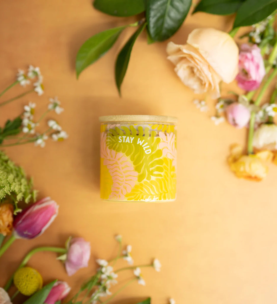Ginger June Stay Wild Candle 14oz - BluePeppermint Boutique