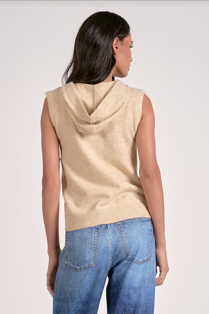 Hooded Zipper Tank - BluePeppermint Boutique