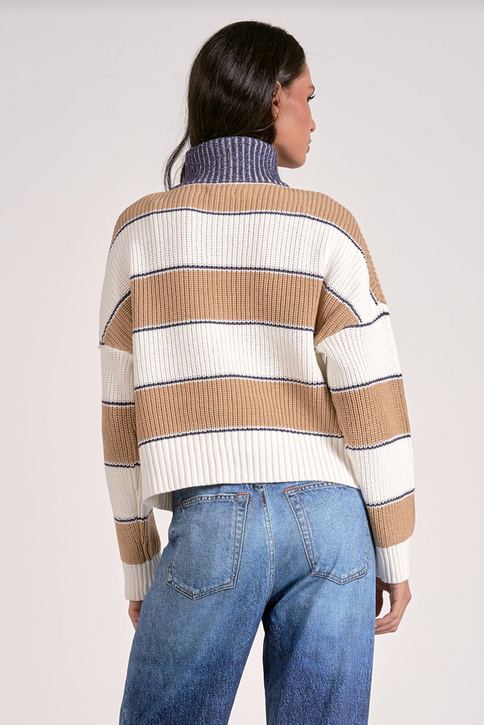 Lodge Quarter Zip Sweater - BluePeppermint Boutique