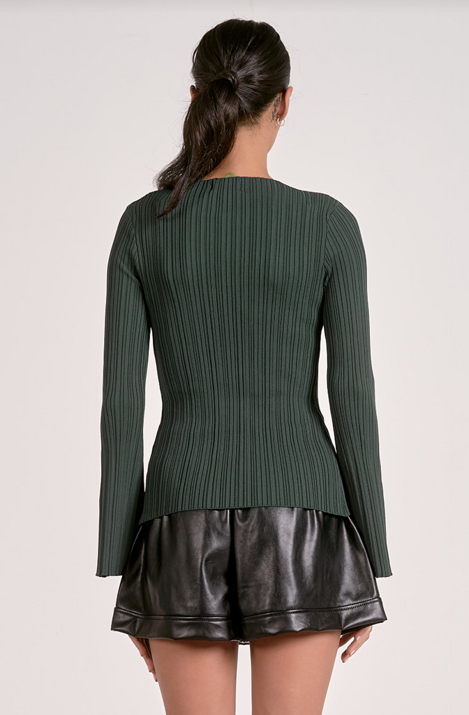 Coulter Flare Sleeve Top - BluePeppermint Boutique