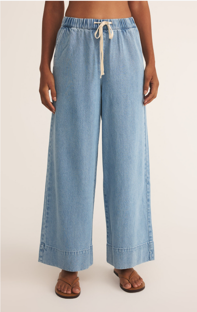 Z Supply Weston Twill Pant - BluePeppermint Boutique