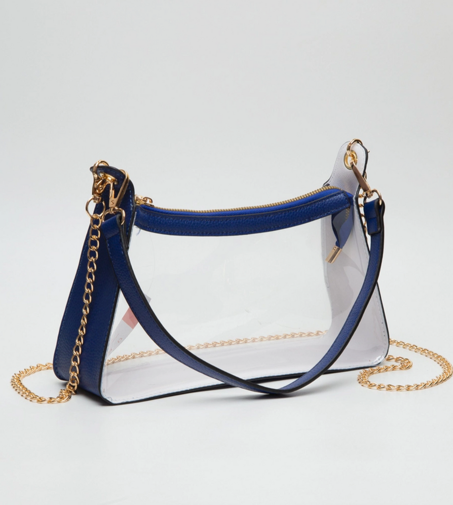 Marilyn Clear Bag - BluePeppermint Boutique