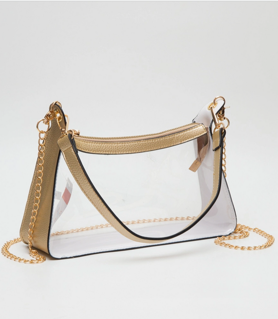 Marilyn Clear Bag - BluePeppermint Boutique