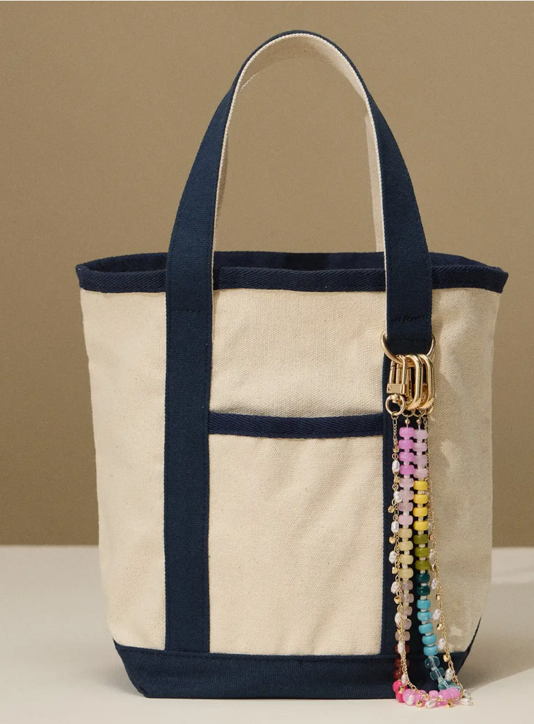 Colorful Beaded Bag Chain - BluePeppermint Boutique