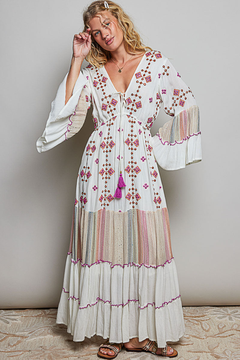 Wisteria Long Sleeve Dress
