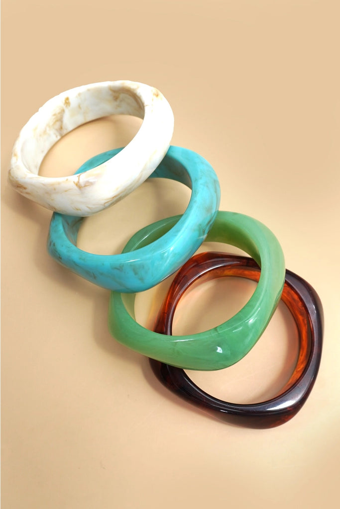 Irregular Natural Bangle - BluePeppermint Boutique