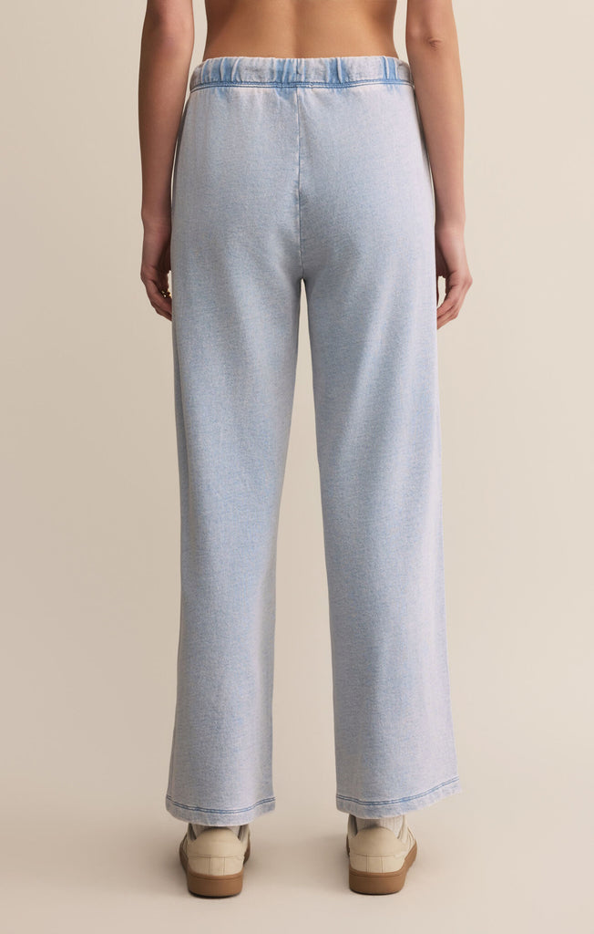 Z Supply | Hunter Knit Denim Pant - Washed Indigo - BluePeppermint Boutique